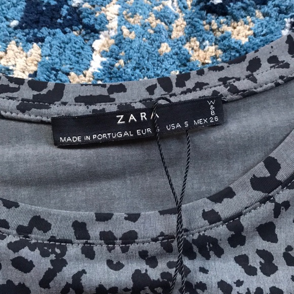 Zara cheetah print top - Picture 2 of 2